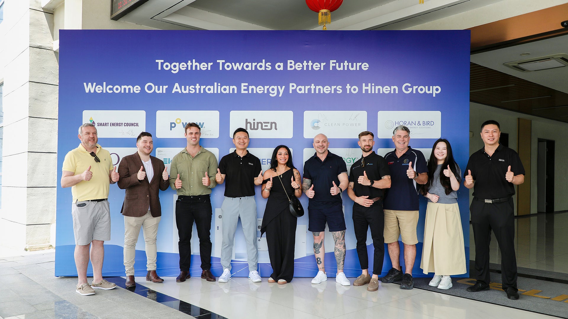 Hinen Welcomes Australian Partners to Showcase Innovation and Strengthen Partnerships