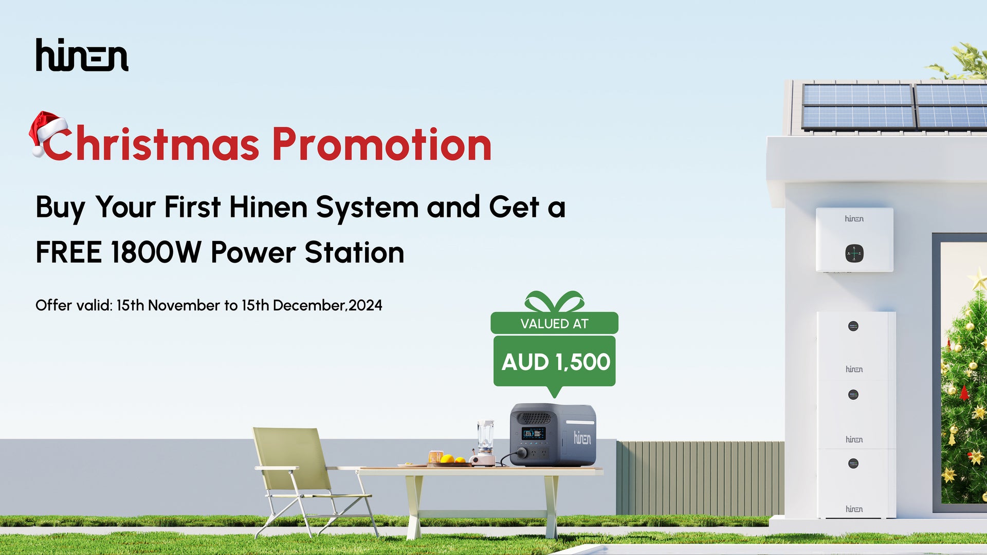 Hinen Australia Christmas Promotion Launching Soon